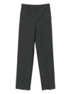 Saint Laurent Belt Loop Casual Pants In Black