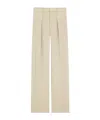 Saint Laurent Belt-loop Casual Pants In Nude