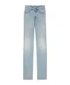 Saint Laurent Belt-loop Jeans In Blue