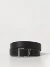 Saint Laurent Belt Men  In Black