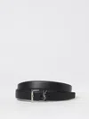 Saint Laurent Belt Men  In Black