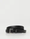 Saint Laurent Belt Men  In Black