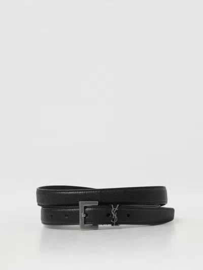 Saint Laurent Belt Men  In Red