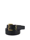 Saint Laurent Belt In Nero