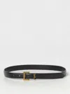 Saint Laurent Belt Woman  In Black