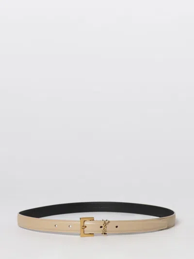 Saint Laurent Belt Woman  In Gray