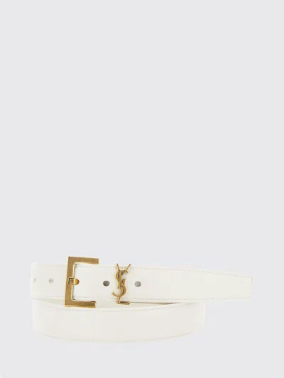 Saint Laurent Belt Woman In Yellow