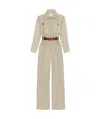 Saint Laurent Jumpsuits In Nude