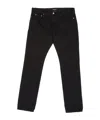 Saint Laurent Belt-loop Jeans In Black
