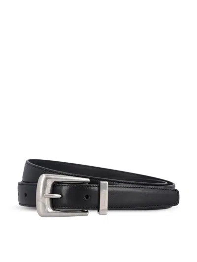 Saint Laurent Belts In Black