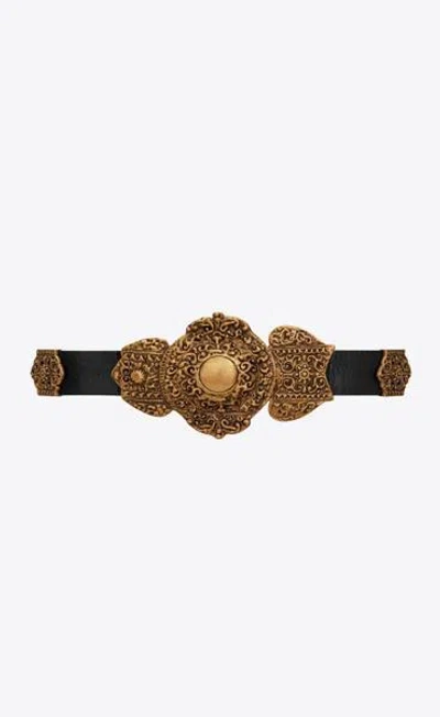 Saint Laurent Belts In Brown