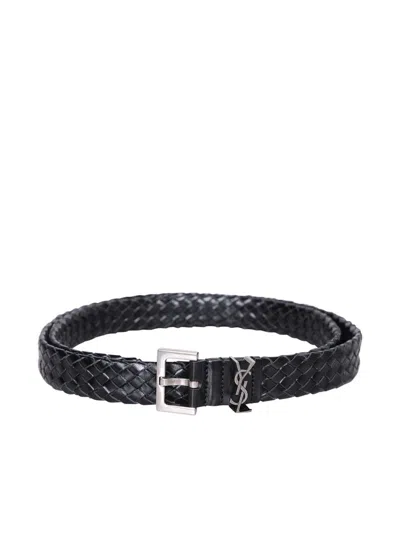 Saint Laurent Belts In Black