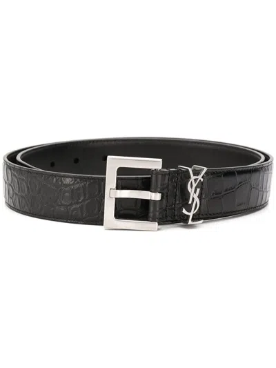 Saint Laurent Belts In Blackcocco