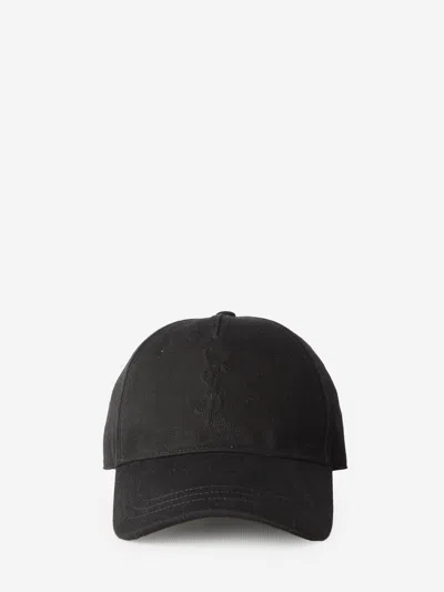 Saint Laurent Cassandre Cap In White