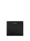 Saint Laurent Portemonnaie Mit Klappe In Black