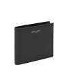 Saint Laurent Bi-fold Leather Wallet In Black
