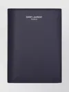 Saint Laurent Bi-fold Wallet And Cardholder Accessory In Blue