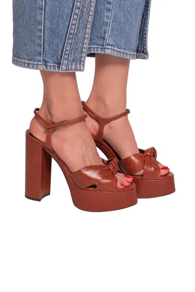 SAINT LAURENT SAINT LAURENT ‘BIANCA’ HEELED SANDALS