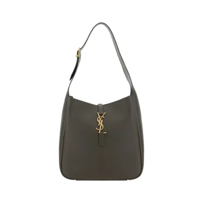 Saint Laurent Bicolor Calf Leather Bos Taurus Shoulder Bag