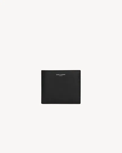 Saint Laurent Bi-fold Wallet In Pink