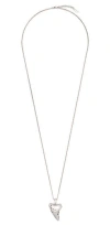 Saint Laurent Shark Tooth Necklace