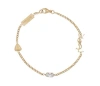Saint Laurent Bracelets Jewellery In Gold