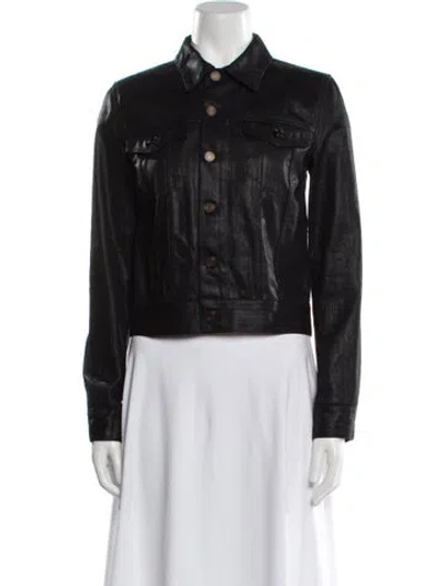 Pre-owned Saint Laurent Biker Jacket In Black