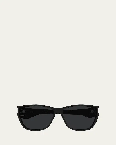 SAINT LAURENT BIO INJECTION CAT-EYE SUNGLASSES