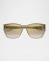 Saint Laurent Bio Injection Cat-eye Sunglasses In Neutral