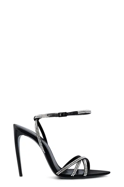 Saint Laurent Black In Burgundy