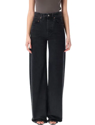 SAINT LAURENT BLACK 90S JEANS