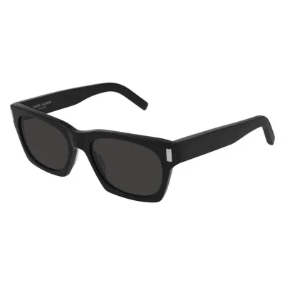 Saint Laurent Black Acetate  Sunglasses