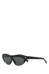 Saint Laurent Black Acetate Sl 704 Sunglasses
