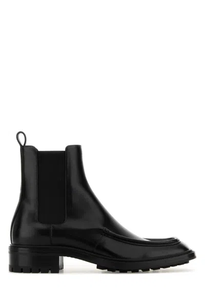 Saint Laurent Black Ankle Boots
