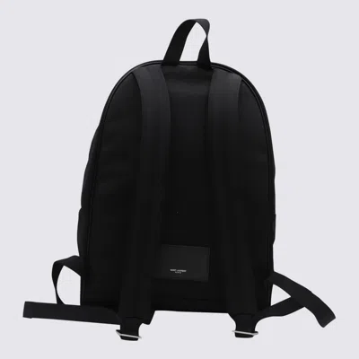 Saint Laurent Black Backpacks