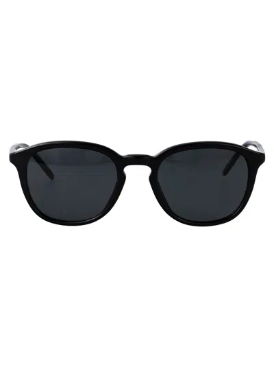 Saint Laurent Black-black-black Acetate Sunglasses