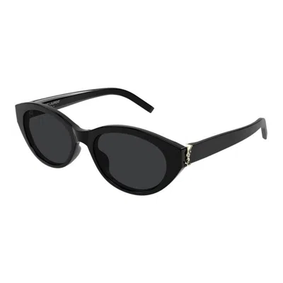 Saint Laurent Black-black-black Acetate Sunglasses