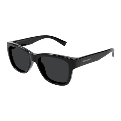 Saint Laurent Black Black Black Injected Sunglasses