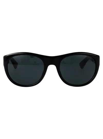 Saint Laurent Black-black-black Recycled Acetate Sunglasses