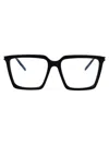 Saint Laurent Logo-engraved Square-frame Glasses