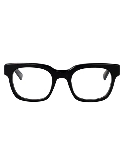 Saint Laurent Black-black-transparent Recycled Acetate Glasses