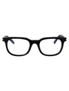 Saint Laurent Black-black-transparent Recycled Acetate Glasses In Black