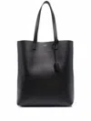 Saint Laurent Black Bold Tote Bag In Black