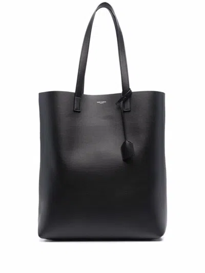 Saint Laurent Black Bold Tote Bag