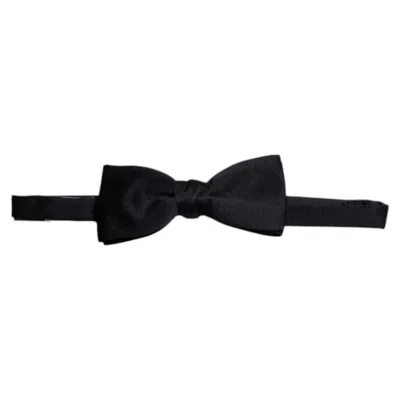 Pre-owned Saint Laurent , Black Bow Tie