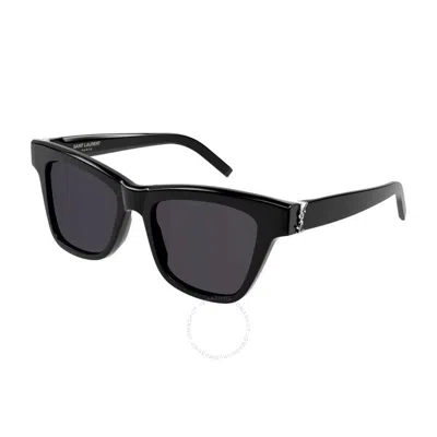 Saint Laurent Black Butterfly Ladies Sunglasses Sl M106 001 52