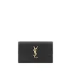 Saint Laurent Black Calf Leather Bos Taurus Shoulder Bag