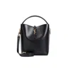 Saint Laurent Le 37 Leather Shoulder Bag In Black