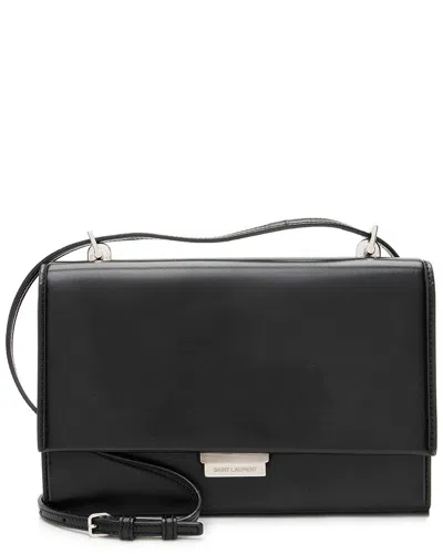 Saint Laurent Black Calfskin Babylone Small Shoulder Bag (authentic Pre-loved)