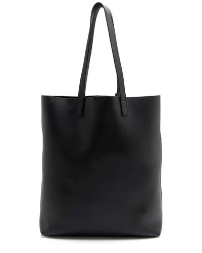 Saint Laurent Black Calfskin Bold Shopping Tote (authentic Pre-loved)
